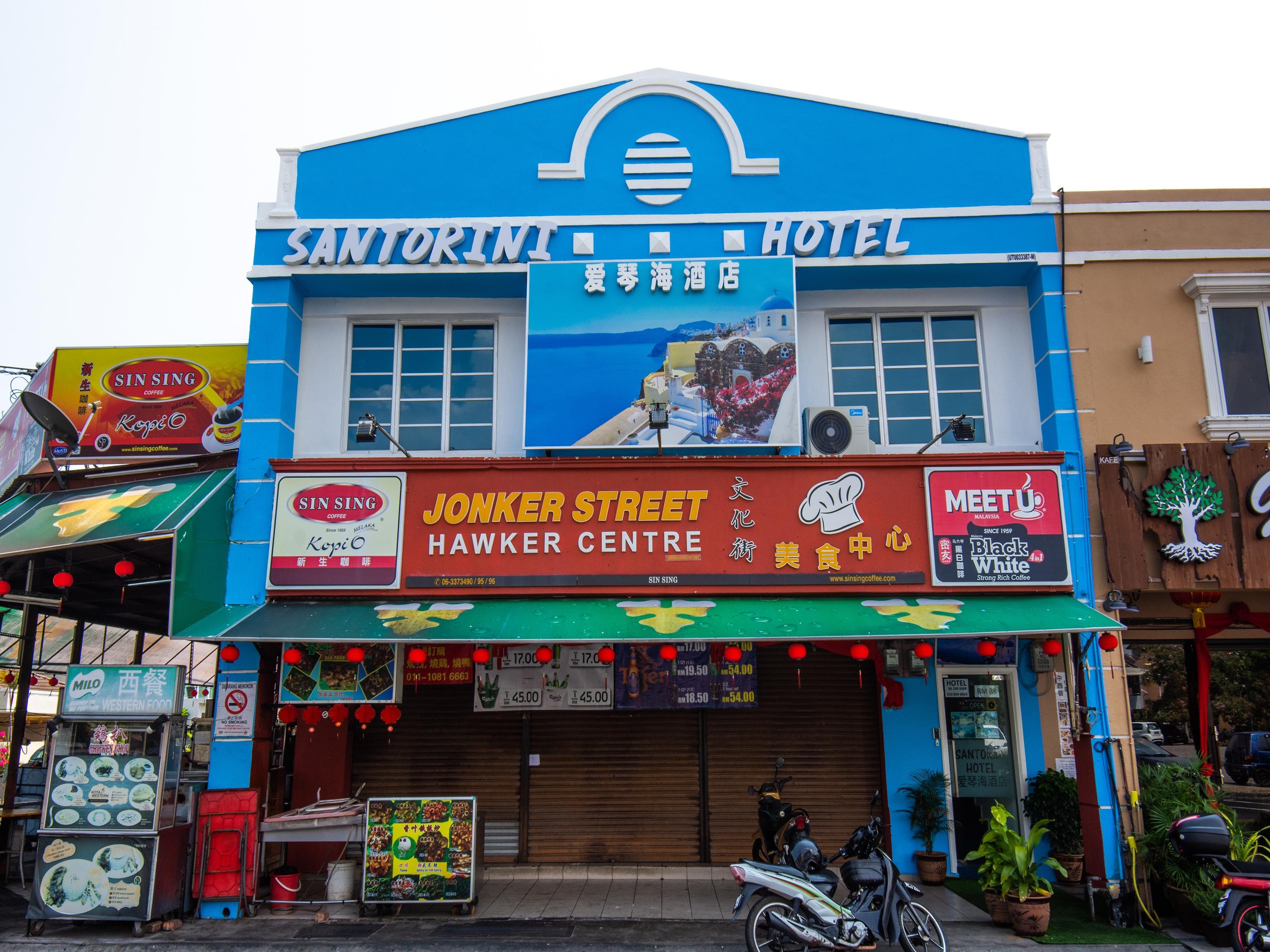 Santorini Hotel Melaka Buitenkant foto